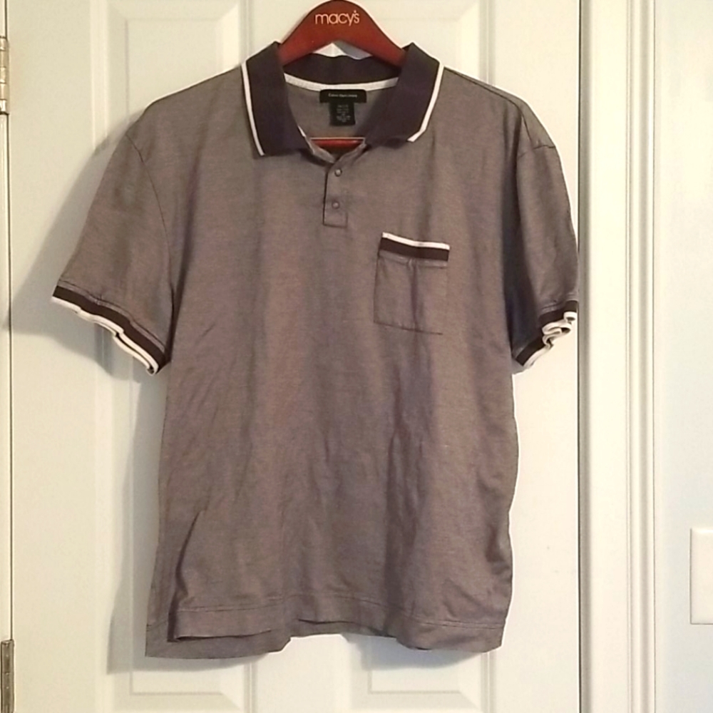 Calvin Klein Jeans Polo, XXL, Gray